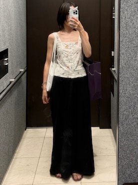 「melissa（メリッサ）のアイテム」を使った、𝘼𝙕𝙐𝙎𝘼さん（レディース・153cm）の夏コーディネート