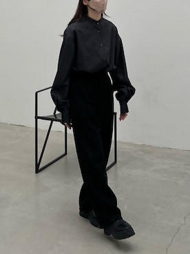 「SIWEM（シウム）のアイテム」を使った、𝘼𝙕𝙐𝙎𝘼さん（レディース・153cm）の秋コーディネート