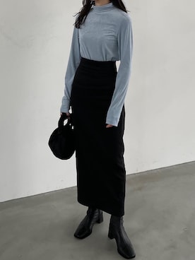 「MEER.（メーア）のアイテム」を使った、𝘼𝙕𝙐𝙎𝘼さん（レディース・153cm）の秋コーディネート