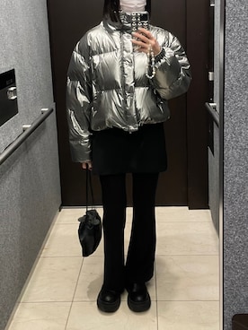 「AVANDRESS（アバンドレス ）のアイテム」を使った、𝘼𝙕𝙐𝙎𝘼さん（レディース・153cm）の冬コーディネート