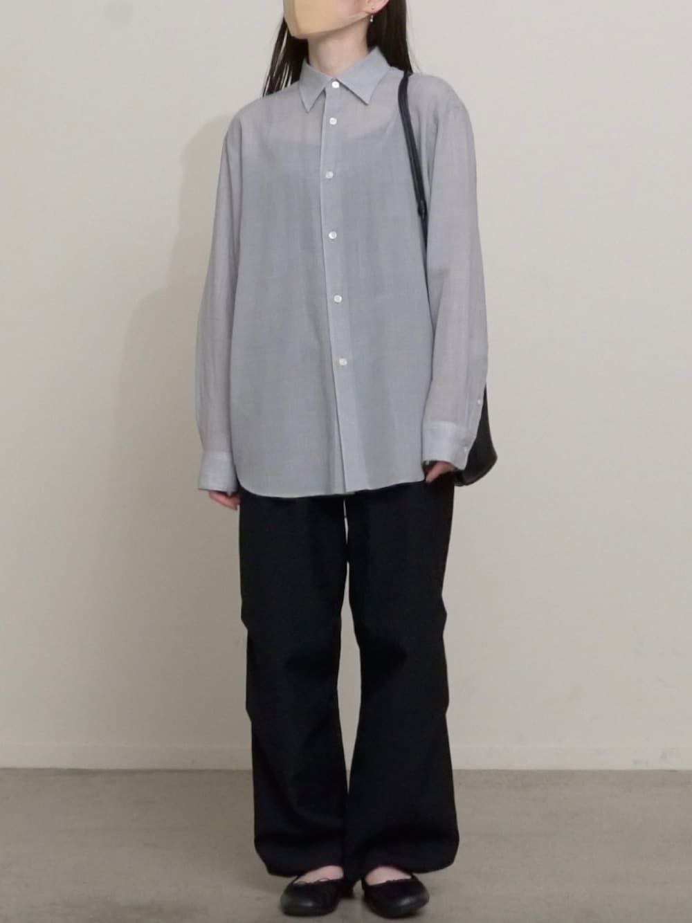 シウム WOOL WASHER SEMI WIDE CARGO カーゴパンツ S SIWEM（シウム）の「WOOL WASHER SEMI WIDE CARGO（カーゴパンツ