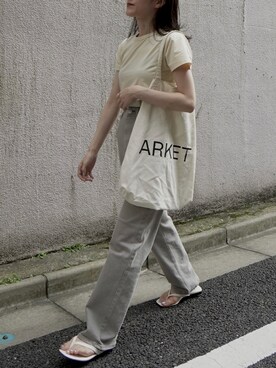 𝘼𝙕𝙐𝙎𝘼さん（レディース・153cm）の夏コーディネート