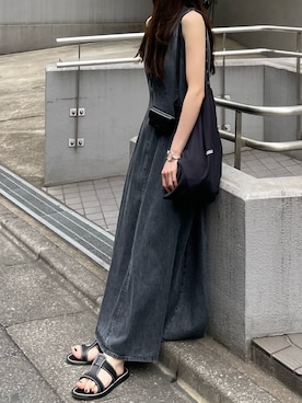 「K.JACQUES（ケイジャック）のアイテム」を使った、𝘼𝙕𝙐𝙎𝘼さん（レディース・153cm）の夏コーディネート