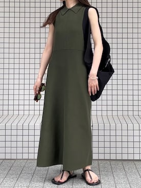 「Gabriela Coll Garments（ガブリエラコールガーメンツ）のアイテム（バッグ）」を使った、𝘼𝙕𝙐𝙎𝘼さん（レディース・153cm）の夏コーディネート