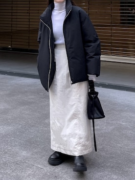 「Weekend Max Mara（ウイークエンドマックスマーラ）のアイテム」を使った、𝘼𝙕𝙐𝙎𝘼さん（レディース・153cm）の冬コーディネート