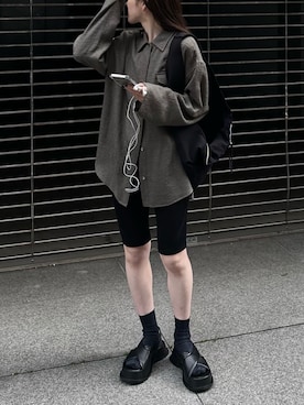 「Gabriela Coll Garments（ガブリエラコールガーメンツ）のアイテム（バッグ）」を使った、𝘼𝙕𝙐𝙎𝘼さん（レディース・153cm）の春コーディネート