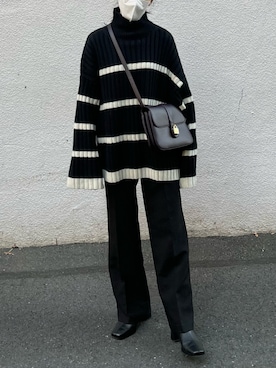 𝘼𝙕𝙐𝙎𝘼さん（レディース・153cm）の冬コーディネート