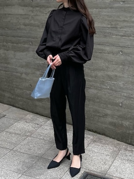 「hai（ハイ）のアイテム」を使った、𝘼𝙕𝙐𝙎𝘼さん（レディース・153cm）の春コーディネート