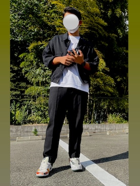 「時計」｜「アイテム（ジャケット/アウター）」を使った、genki さん（メンズ・178cm）の秋コーディネート