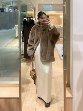 aoiii1313さん（レディース・153cm）の冬コーディネート