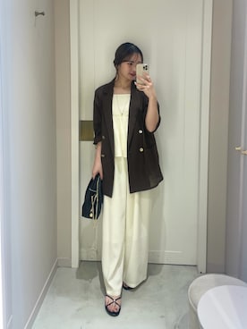 「GALENA（LOUNGEDRESS）（ガレナ）のアイテム」を使った、aoiii1313さん（レディース・153cm）の秋コーディネート