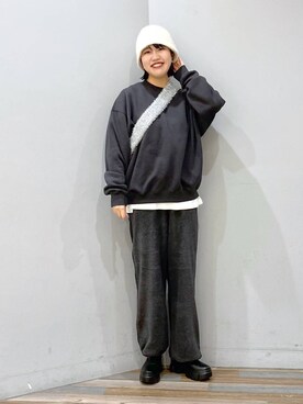mnm_._._さん(レディース・163cm)の冬コーディネート