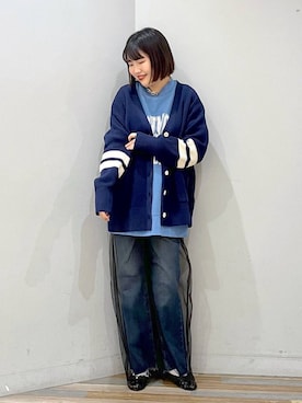 「アイテム（リング）」を使った、mnm_._._さん（レディース・163cm・20代）の春コーディネート