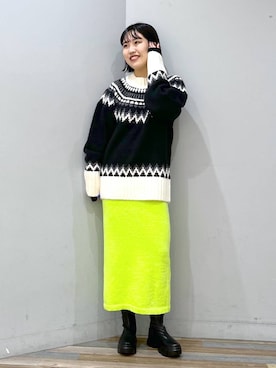 mnm_._._さん(レディース・163cm)の冬コーディネート