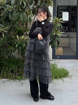 mnm_._._さん(レディース・163cm)の冬コーディネート