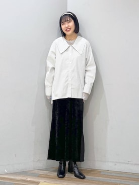 mnm_._._さん(レディース・163cm)の冬コーディネート