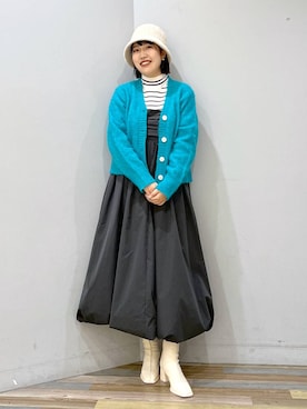 mnm_._._さん（レディース・163cm）の冬コーディネート