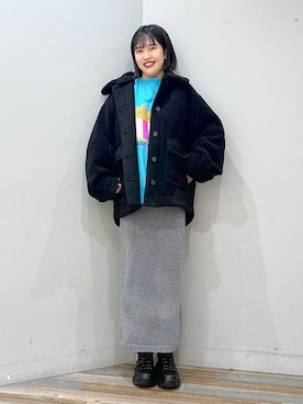 mnm_._._さん(レディース・163cm)の冬コーディネート