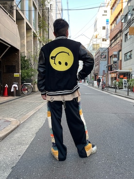 「STUD MUFFIN（スタッドマフィン）のアイテム（ジャケット/アウター）」を使った、shigeさん（メンズ・168cm）の秋コーディネート