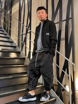 「LOST IN ALBION（ロストインアルビオン）のアイテム」を使った、shigeさん（メンズ・168cm）の冬コーディネート