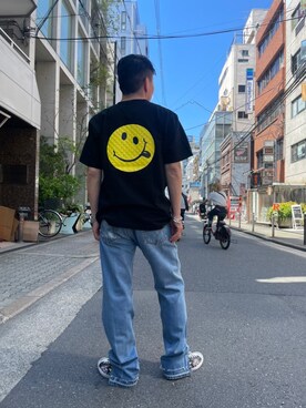 「2STAR（ツースター）のアイテム」を使った、shigeさん（メンズ・168cm）の夏コーディネート