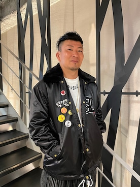 「STUD MUFFIN（スタッドマフィン）のアイテム（ジャケット/アウター）」を使った、shigeさん（メンズ・168cm）の秋コーディネート