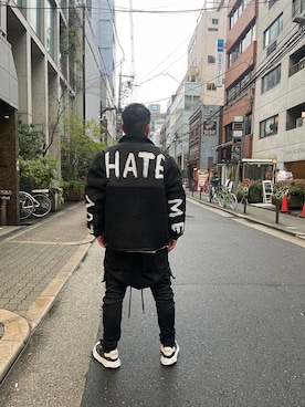 「ROYAL FLASH（ロイヤルフラッシュ）のアイテム（ジャケット/アウター）」を使った、shigeさん（メンズ・168cm）の冬コーディネート