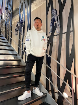 「2STAR（ツースター）のアイテム」を使った、shigeさん（メンズ・168cm）の夏コーディネート