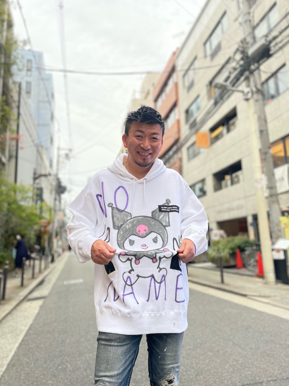 guernika パーカー クロミちゃん ペイントパーカー XXL 【公式通販】