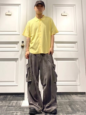 「HARE（ハレ）のアイテム」を使った、issin0006さん（メンズ・176cm）の夏コーディネート