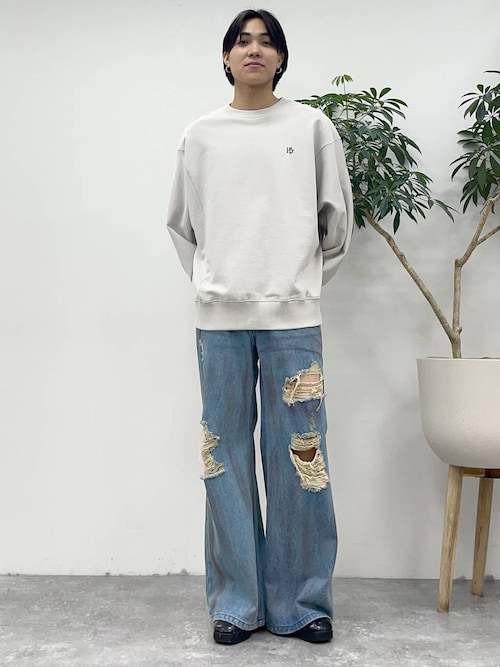 【WEB限定】HAREロゴビッグドルマンスウェット(HARE)