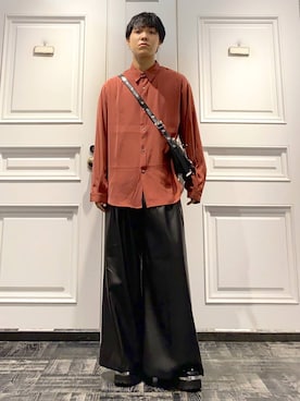 「アイテム（その他シューズ）」を使った、issin0006さん（メンズ・175cm）の秋コーディネート