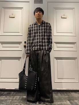 「HARE（ハレ）のアイテム（その他シューズ）」を使った、issin0006さん（メンズ・175cm）の秋コーディネート