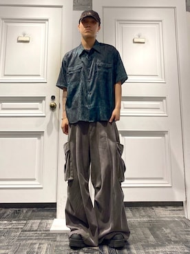 「HARE（ハレ）のアイテム」を使った、issin0006さん（メンズ・176cm）の夏コーディネート