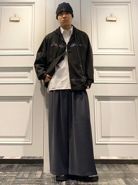 「HARE（ハレ）のアイテム（その他シューズ）」を使った、issin0006さん（メンズ・175cm）の秋コーディネート