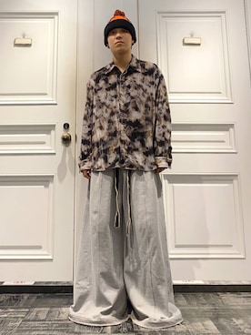 「HARE（ハレ）のアイテム（その他シューズ）」を使った、issin0006さん（メンズ・175cm）の秋コーディネート