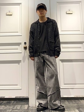 「HARE（ハレ）のアイテム（その他シューズ）」を使った、issin0006さん（メンズ・175cm）の秋コーディネート