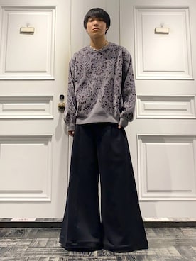「HARE（ハレ）のアイテム（スウェットパンツ）」を使った、issin0006さん（メンズ・175cm）の秋コーディネート