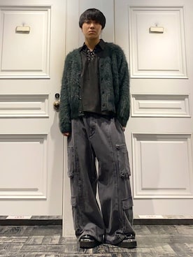「HARE（ハレ）のアイテム（その他シューズ）」を使った、issin0006さん（メンズ・175cm）の秋コーディネート