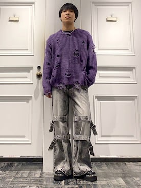 「HARE（ハレ）のアイテム（その他シューズ）」を使った、issin0006さん（メンズ・175cm）の秋コーディネート