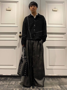 「HARE（ハレ）のアイテム（その他シューズ）」を使った、issin0006さん（メンズ・175cm）の秋コーディネート