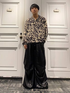 「柄シャツ」｜issin0006さん（メンズ・175cm）の秋コーディネート