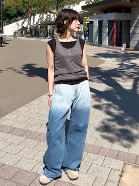 Takahashiさん（レディース・157cm）の夏コーディネート