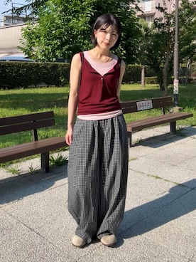 Takahashiさん(レディース・157cm)の夏コーディネート