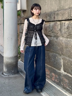 Takahashiさん(レディース・157cm)の春コーディネート