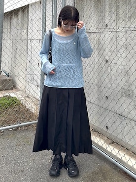 「COACH（コーチ）のアイテム」を使った、Takahashiさん（レディース・157cm）の夏コーディネート