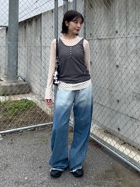 「MIZUNO（ミズノ　）のアイテム」を使った、Takahashiさん（レディース・157cm）の夏コーディネート