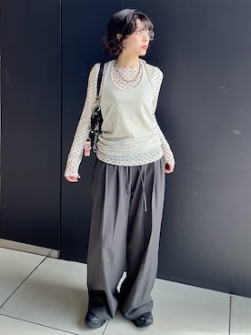 Takahashiさん(レディース・157cm)の春コーディネート