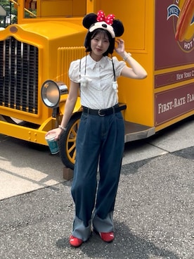 Takahashiさん（レディース・157cm）の夏コーディネート
