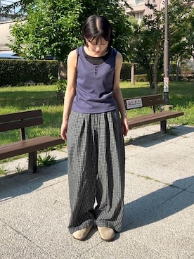 Takahashiさん（レディース・157cm）の夏コーディネート